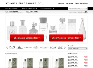 Volusion Website Design by Slashed Graphics