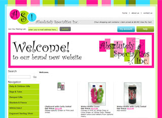 Volusion Website Design by Slashed Graphics