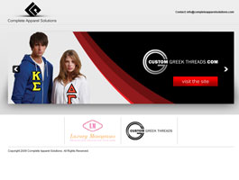 Complete Apparel Solutions Slideshow Design